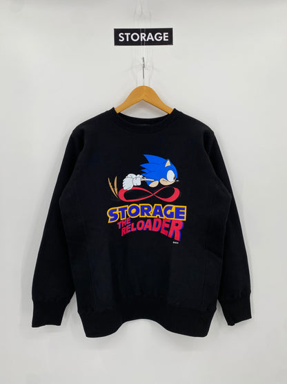 【オリジナルコラボ商品】STORAGE × SONIC THE HEDGEHOG Sweatshirt