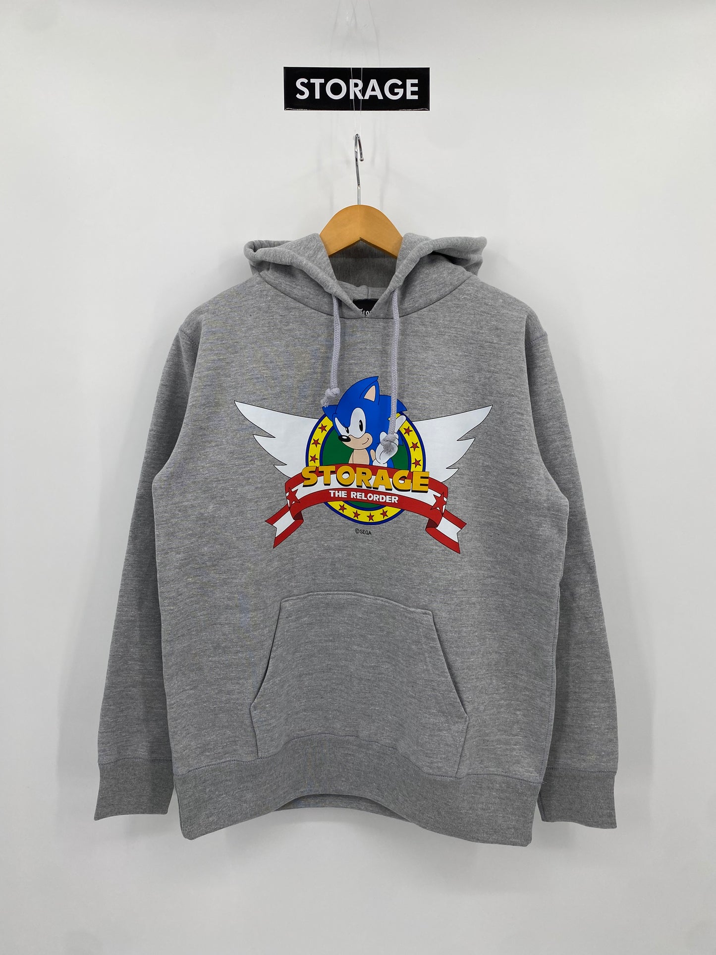 【オリジナルコラボ商品】STORAGE × SONIC THE HEDGEHOG Hoodie