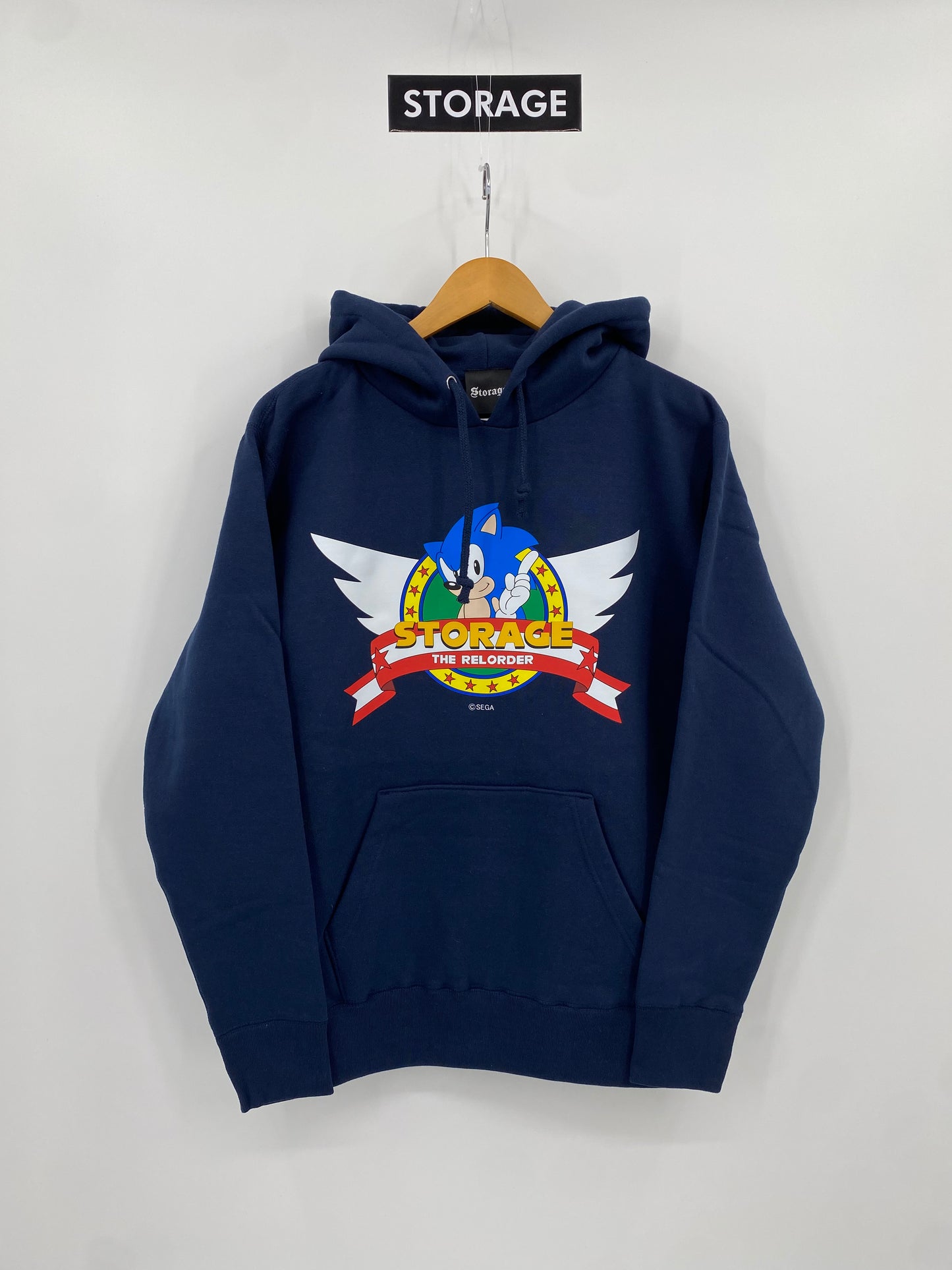 【オリジナルコラボ商品】STORAGE × SONIC THE HEDGEHOG Hoodie