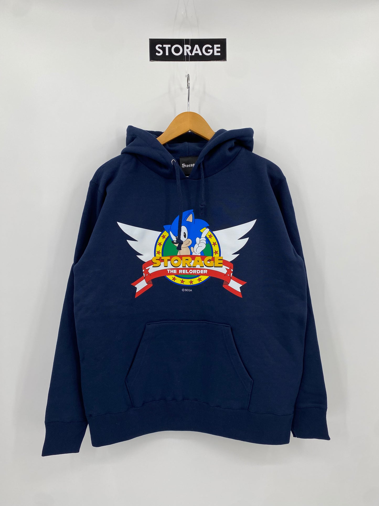 【オリジナルコラボ商品】STORAGE × SONIC THE HEDGEHOG Hoodie