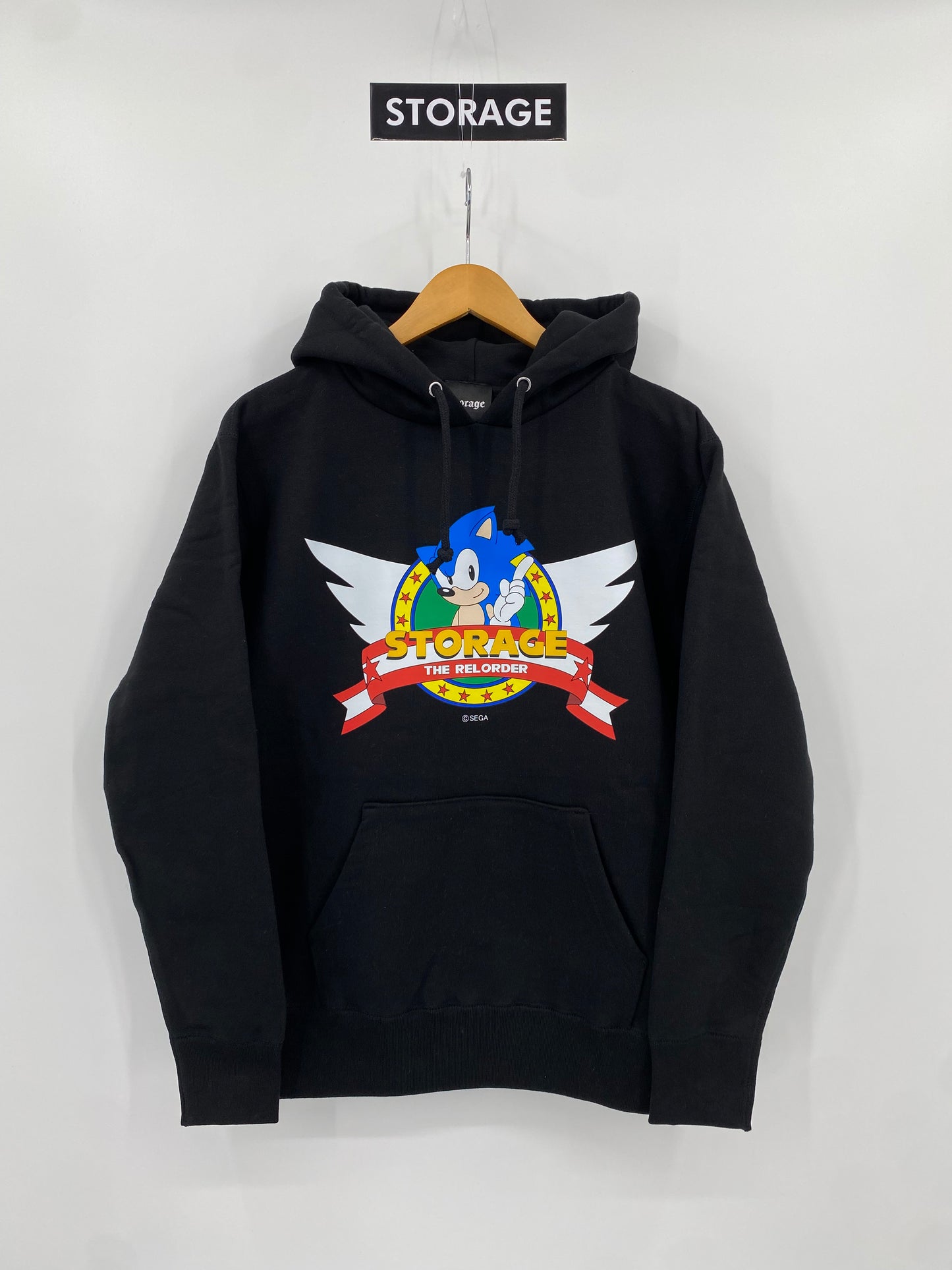 【オリジナルコラボ商品】STORAGE × SONIC THE HEDGEHOG Hoodie