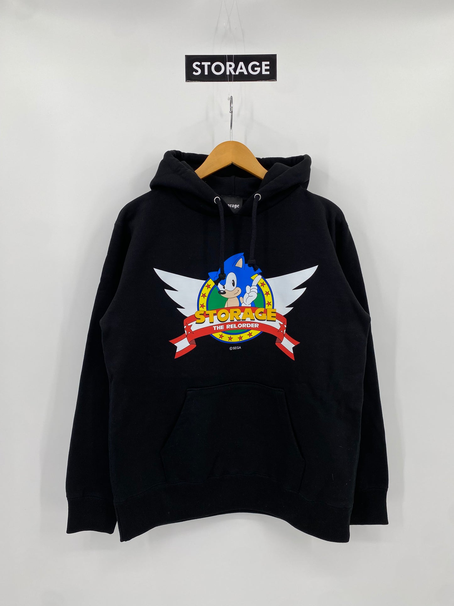 【オリジナルコラボ商品】STORAGE × SONIC THE HEDGEHOG Hoodie