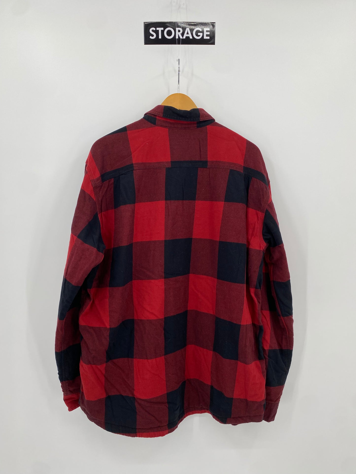 【古着】carhartt Cotton Fleece Flannel Shirt XL