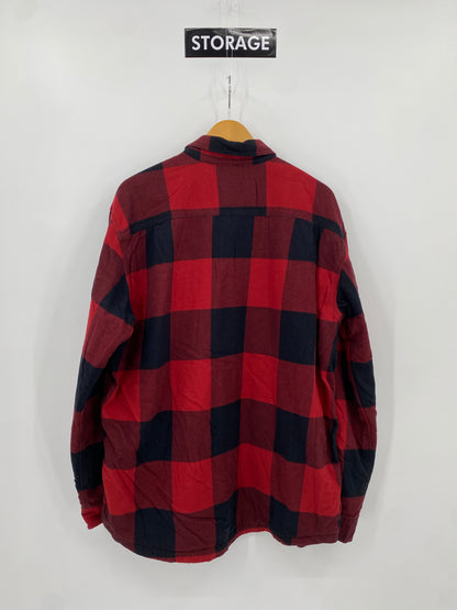 【古着】carhartt Cotton Fleece Flannel Shirt XL