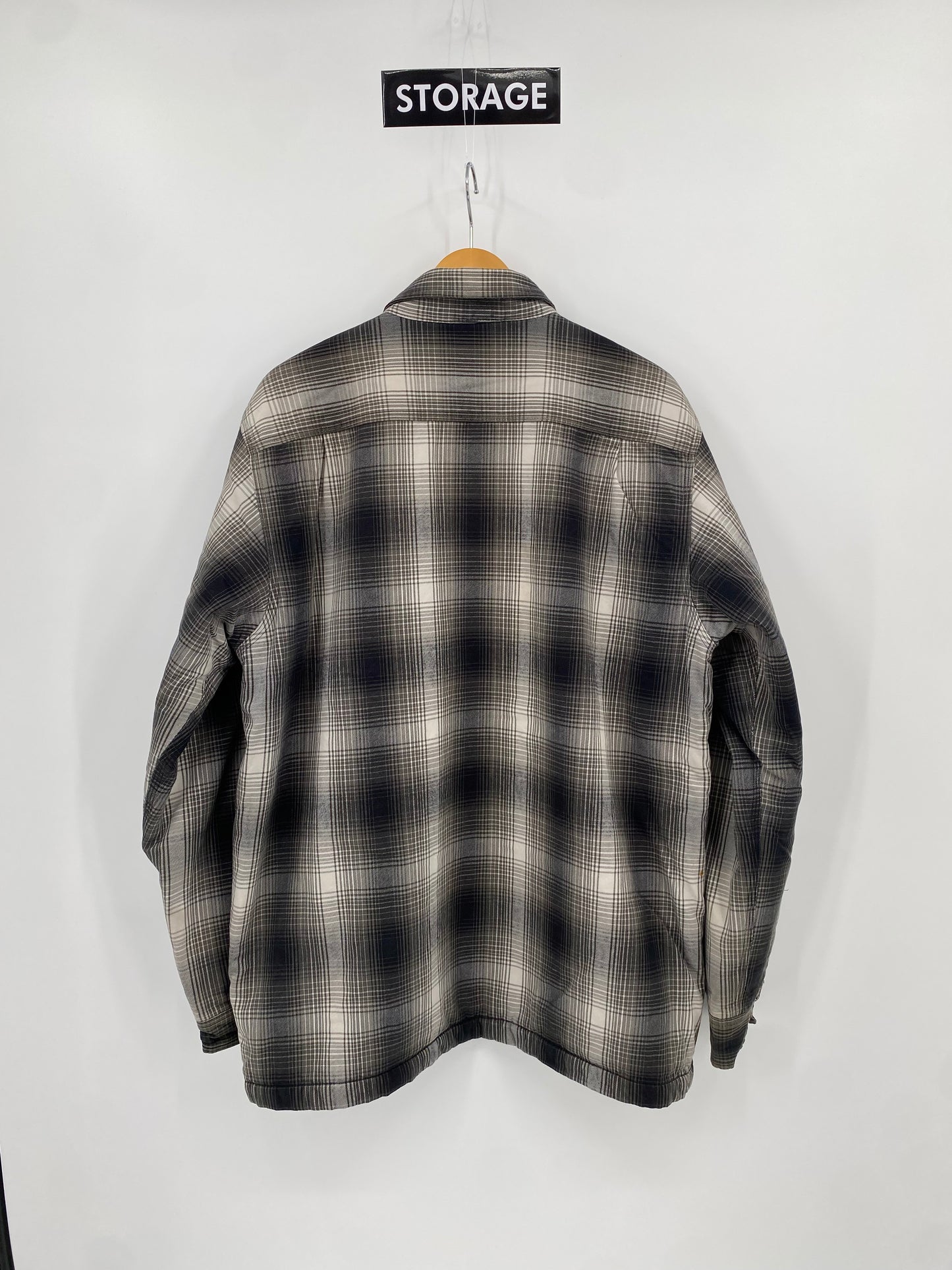 【古着】carhartt Flannel Sherpa Lined shirt L