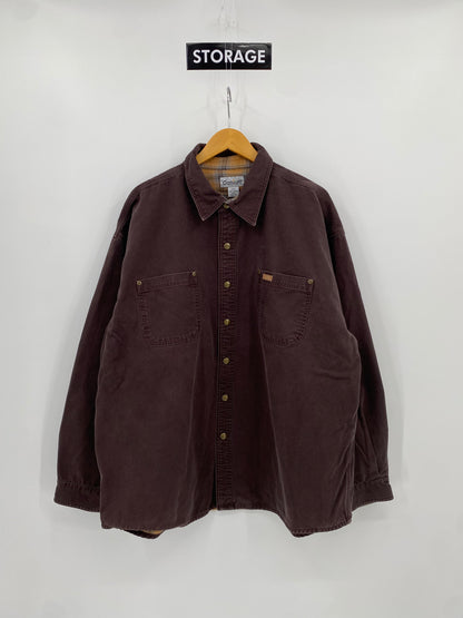 【古着】carhartt Duck Work Shirt Jacket 2XL