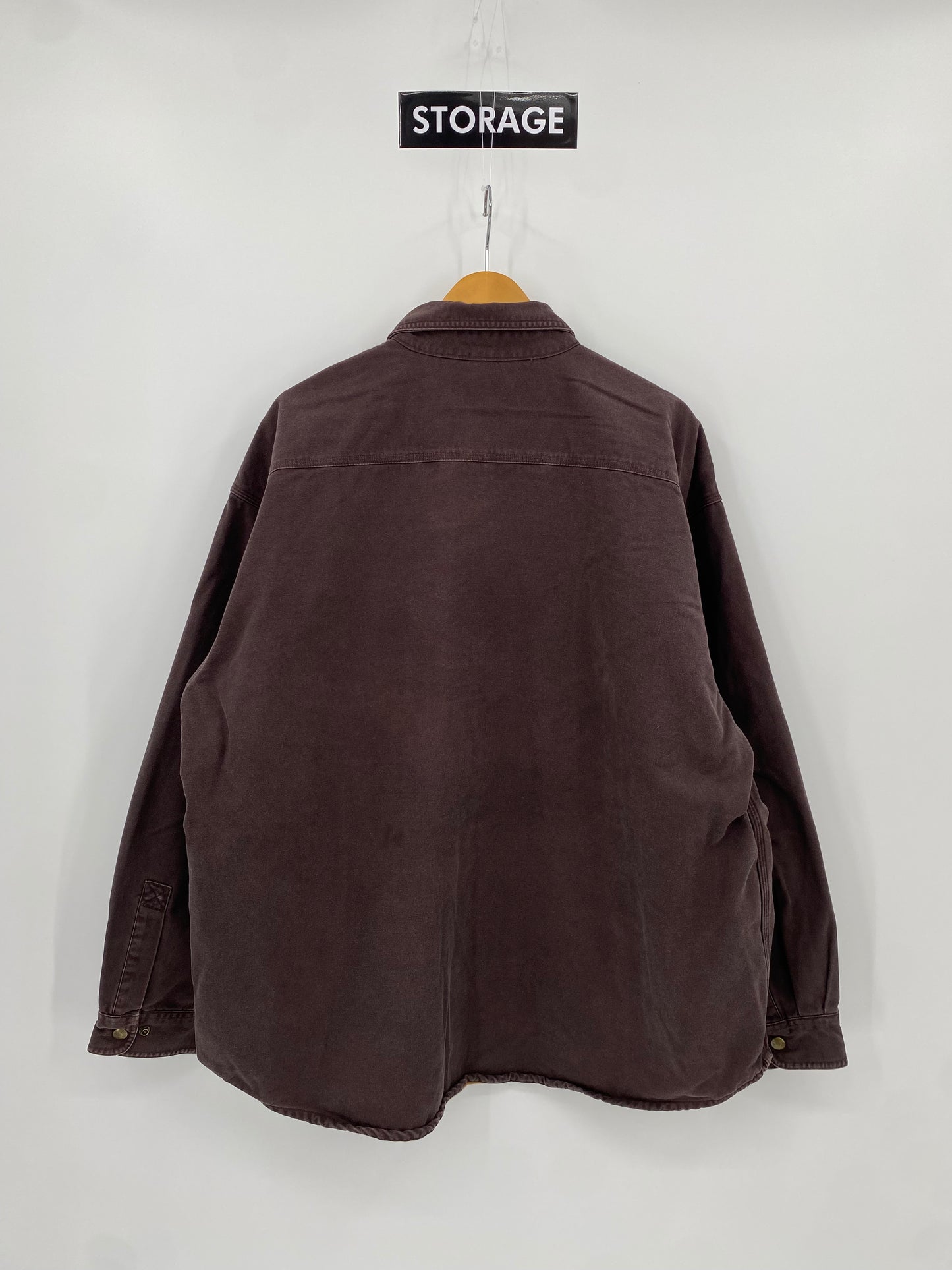 【古着】carhartt Duck Work Shirt Jacket 2XL