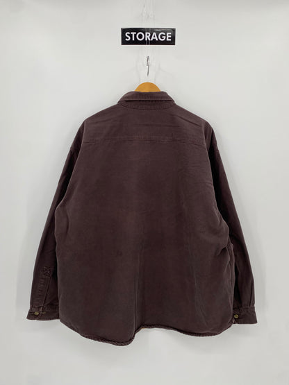 【古着】carhartt Duck Work Shirt Jacket 2XL