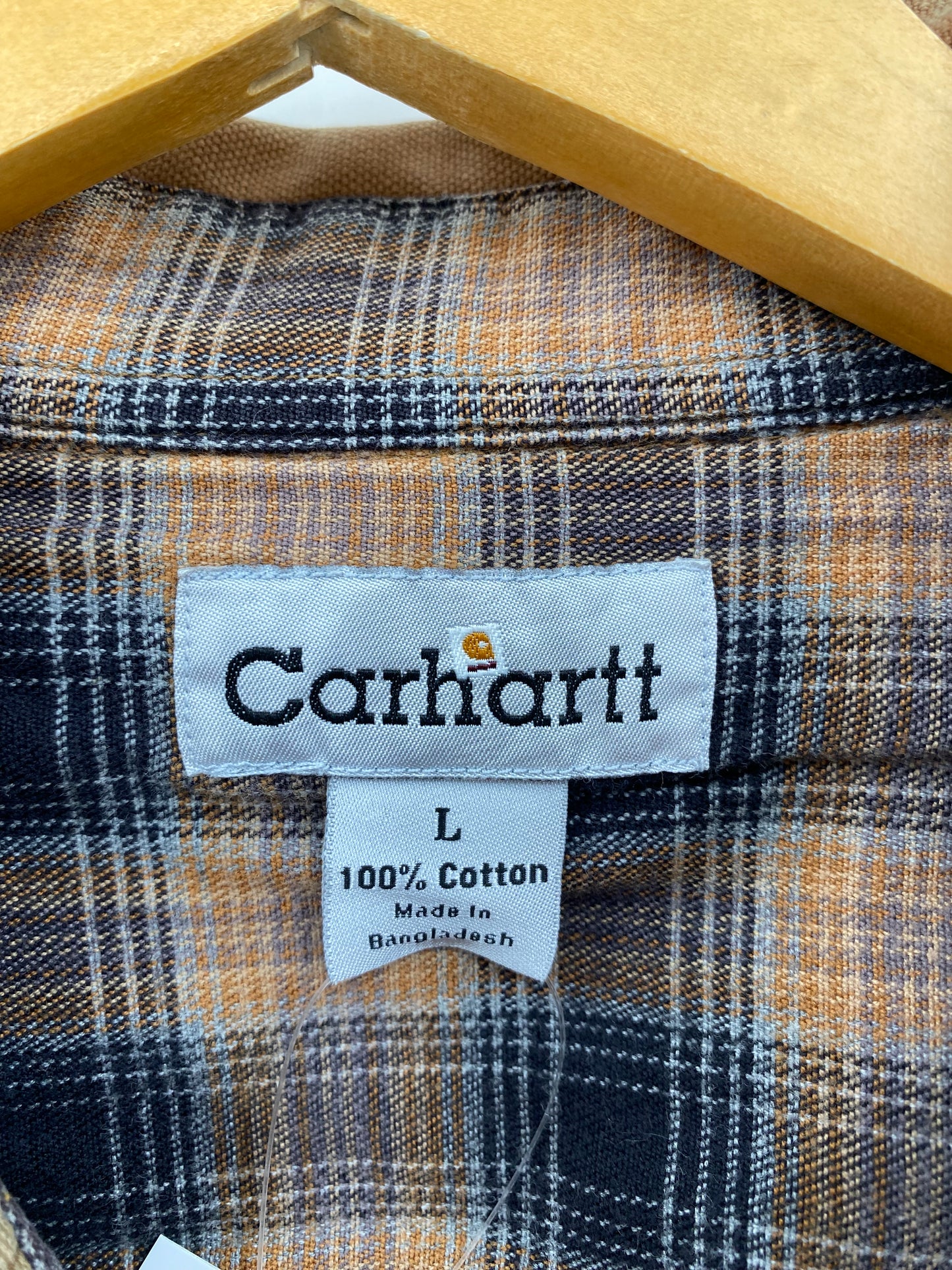 【古着】carhartt Duck Work Shirt Jacket L