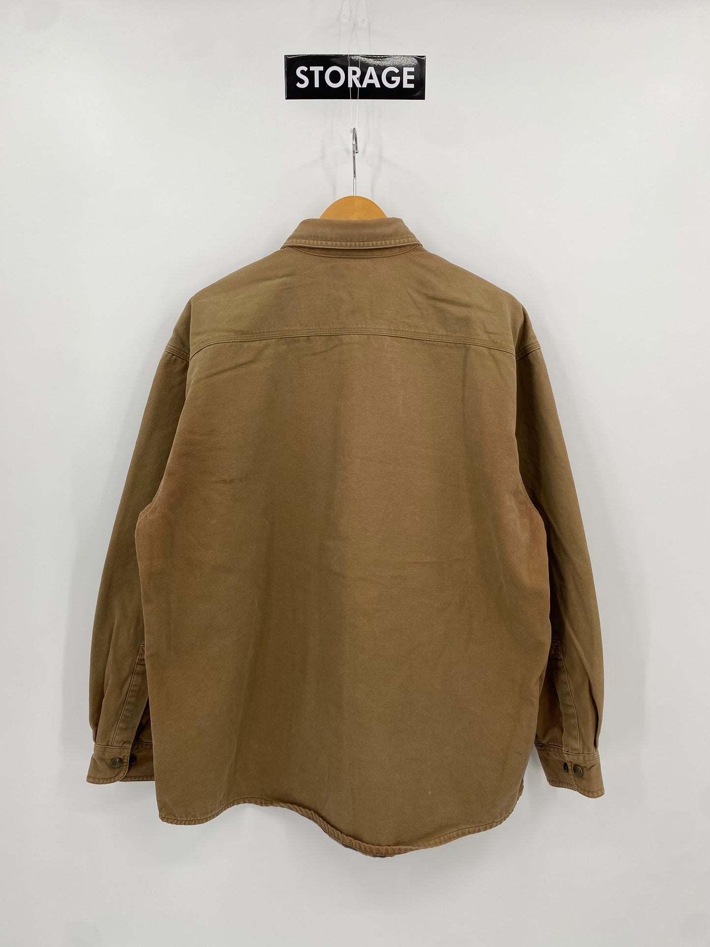 【古着】carhartt Duck Work Shirt Jacket L