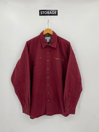 【古着】carhartt Duck Work Shirt Jacket XL TALL