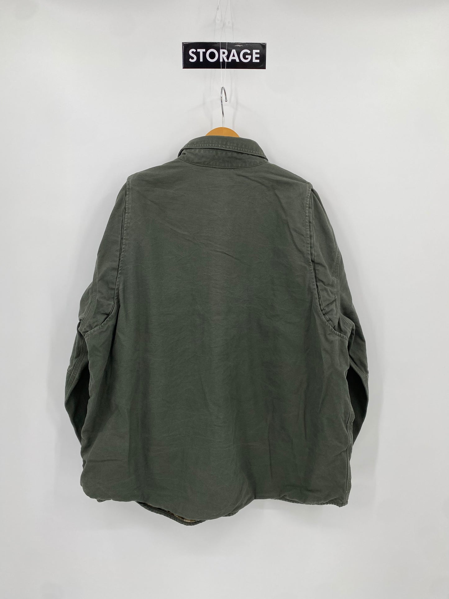 【古着】carhartt Duck Work Shirt Jacket 2XL