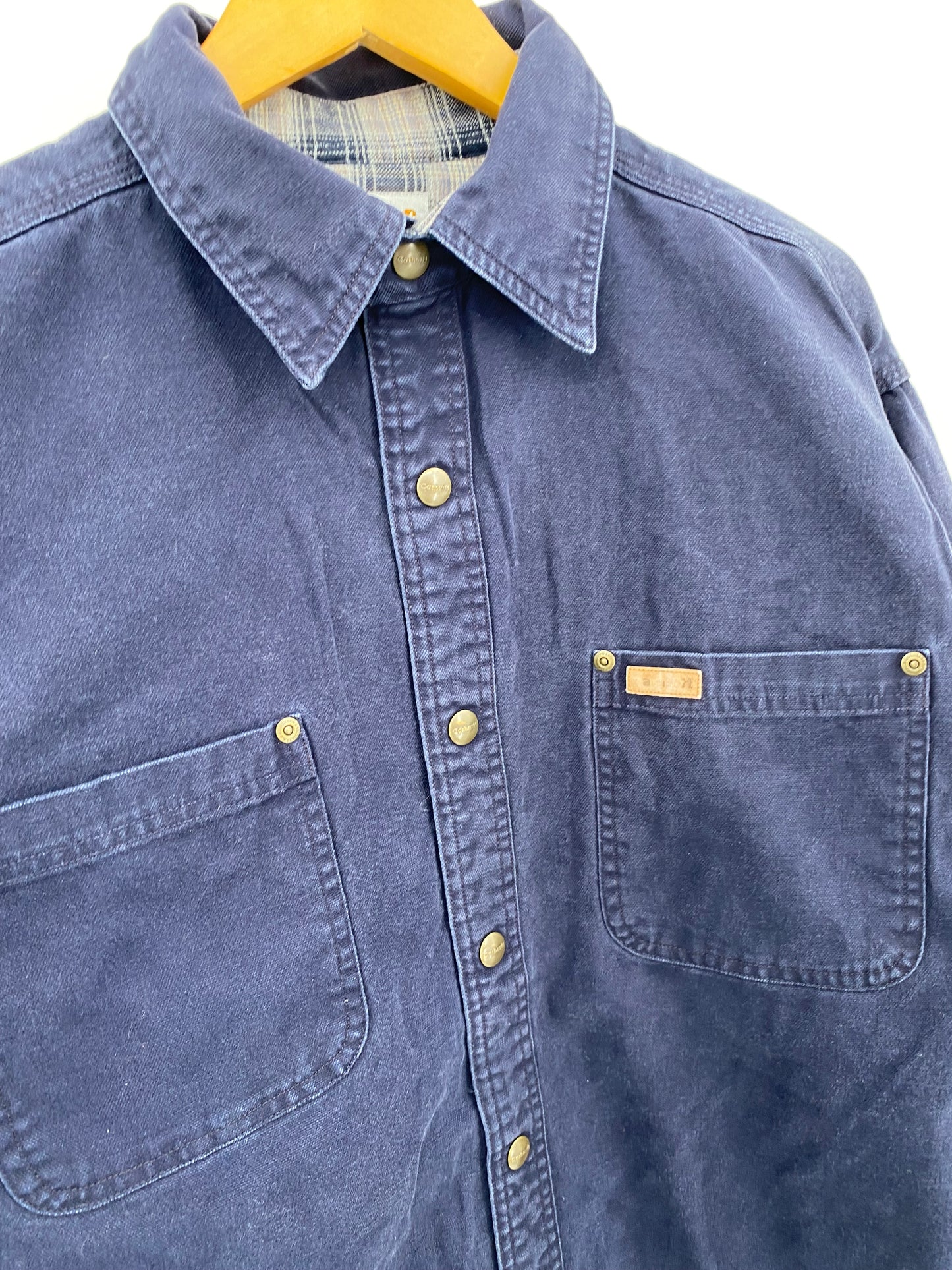 【古着】carhartt Duck Work Shirt Jacket L