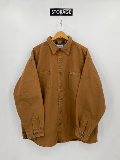 【古着】carhartt Duck Work Shirt Jacket 3XL