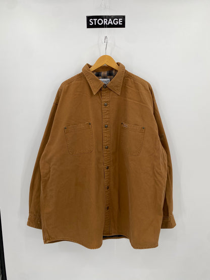 【古着】carhartt Duck Work Shirt Jacket 3XL