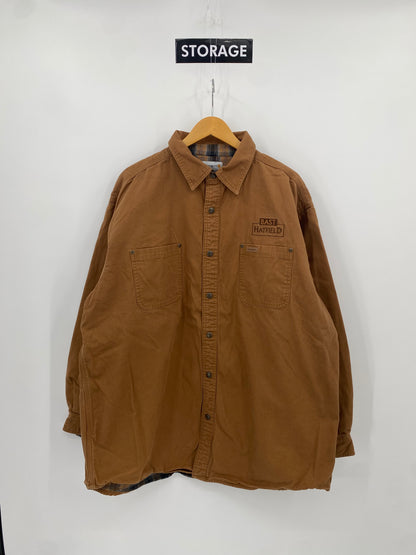 【古着】carhartt Duck Work Shirt Jacket 2XL