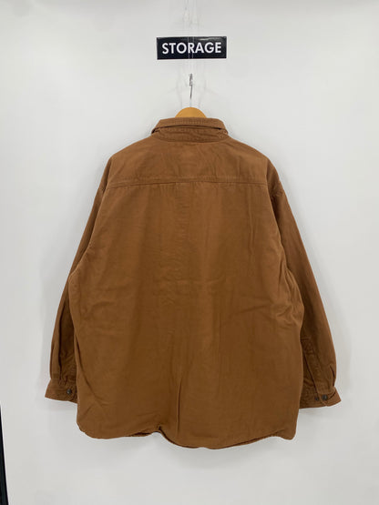 【古着】carhartt Duck Work Shirt Jacket 2XL