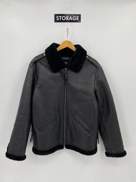 【古着】Harley Davidson Sheepskin Jacket L