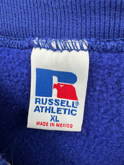 【古着】Russell Athletic 90s "STORAGE" Print Sweat Shirt
