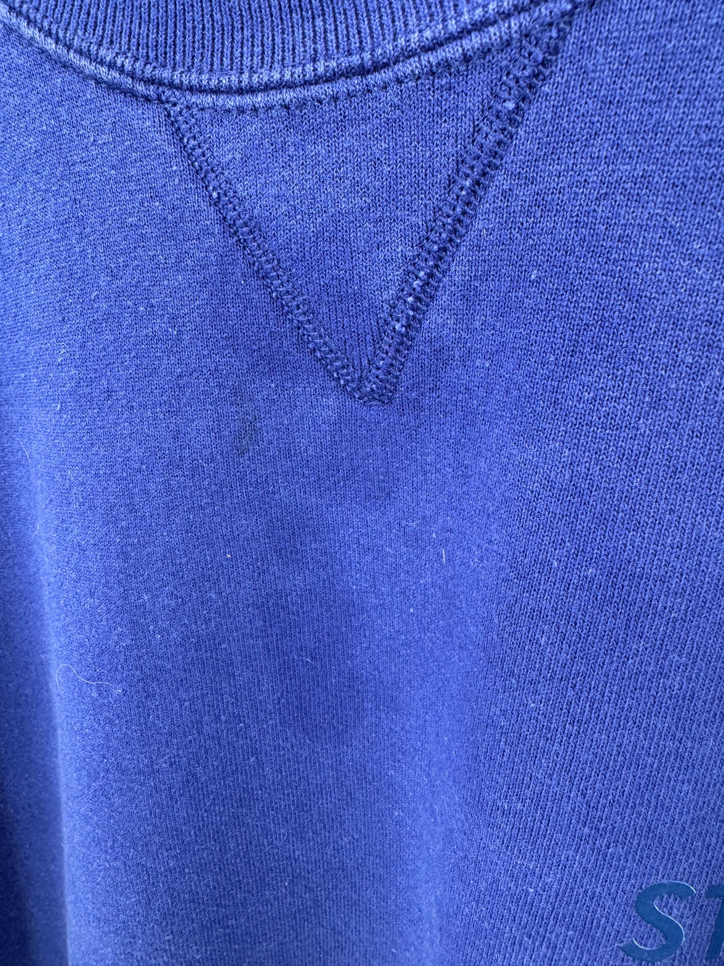 【古着】Russell Athletic 90s "STORAGE" Print Sweat Shirt