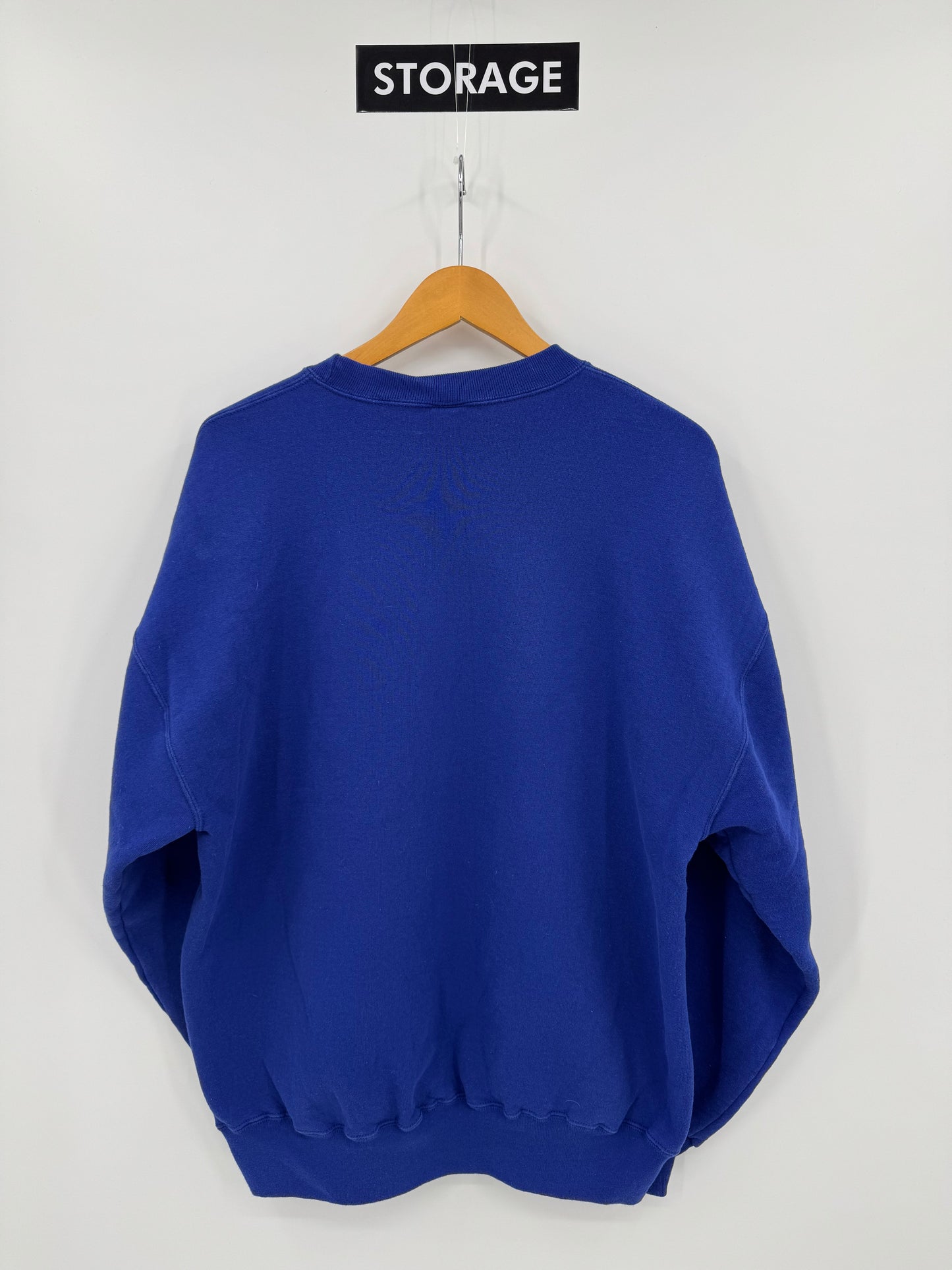 【古着】Russell Athletic 90s "STORAGE" Print Sweat Shirt