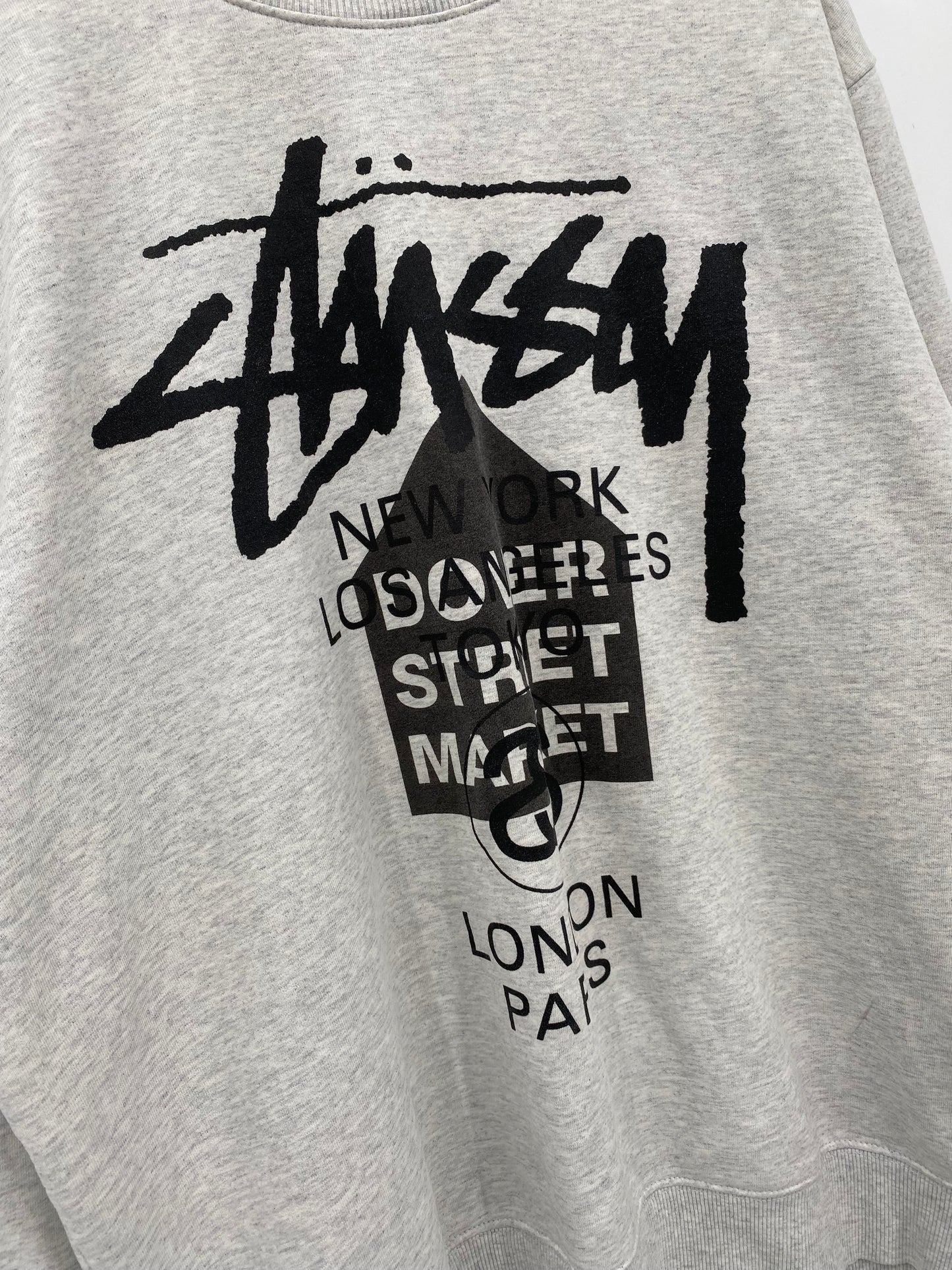 【古着】STUSSY × DOVER STREET MARKET Sweat Shirt XL
