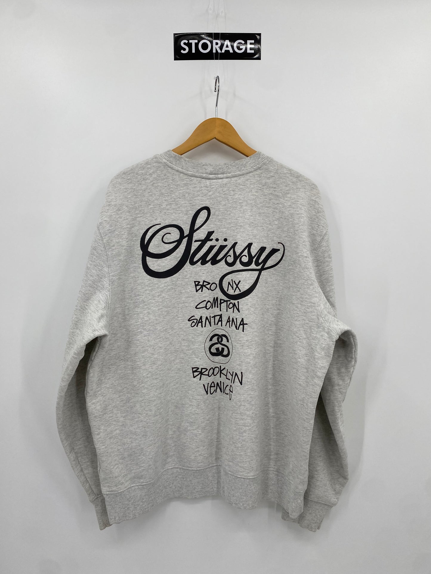 【古着】STUSSY × DOVER STREET MARKET Sweat Shirt XL