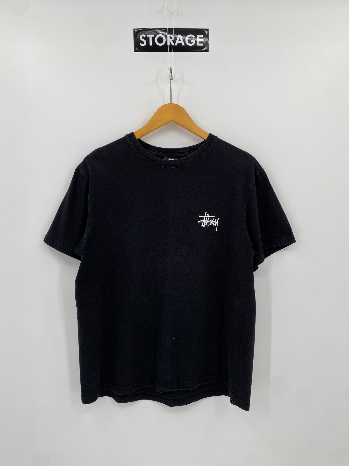 【古着】STUSSY Logo Tee M