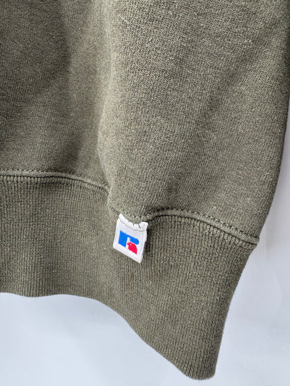 【古着】Russell Athletic 90s "STORAGE" Print Sweat Shirt