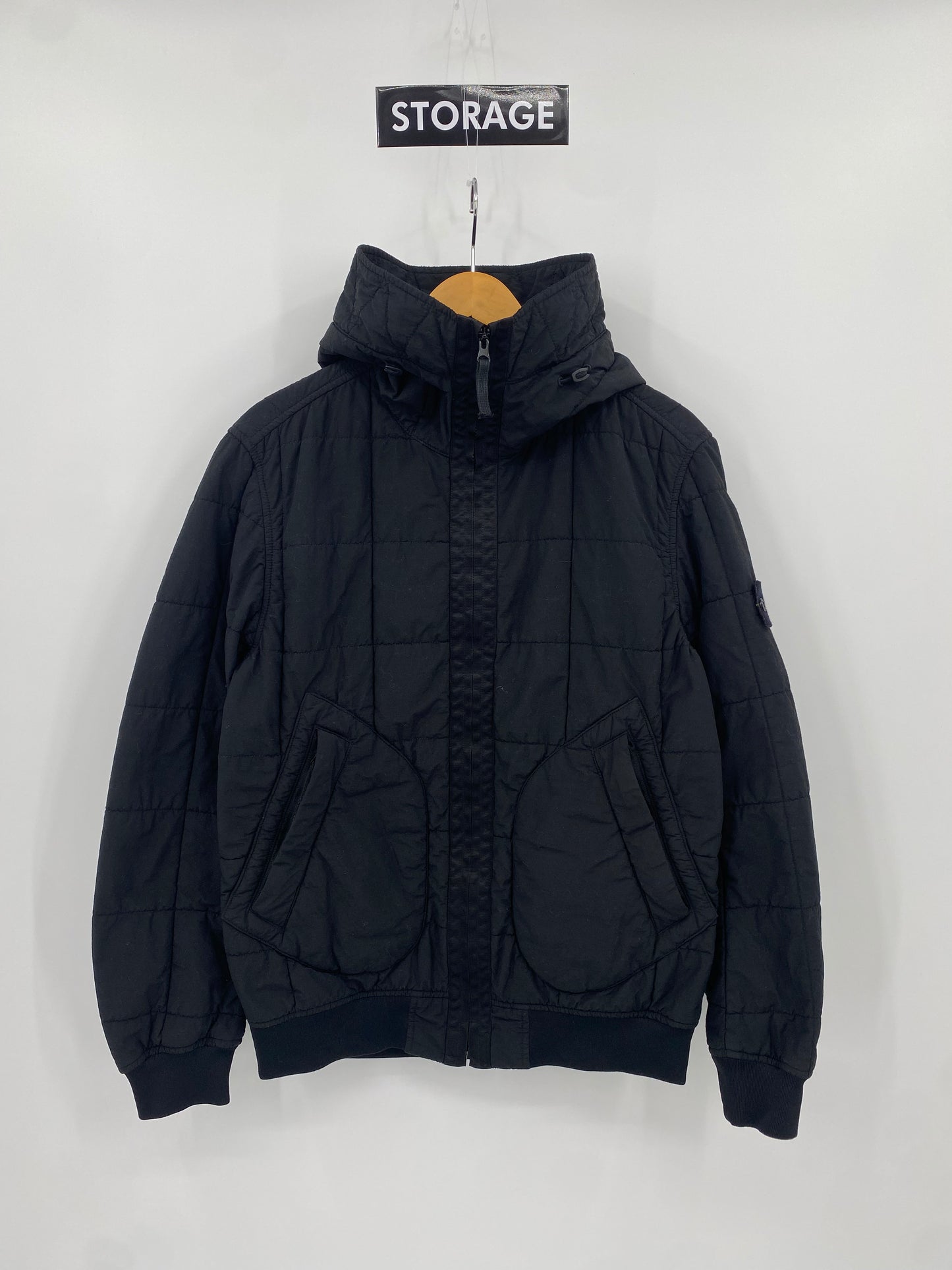 【中古】STONE ISLAND Reflective Weave Ripstop TC Jacket M