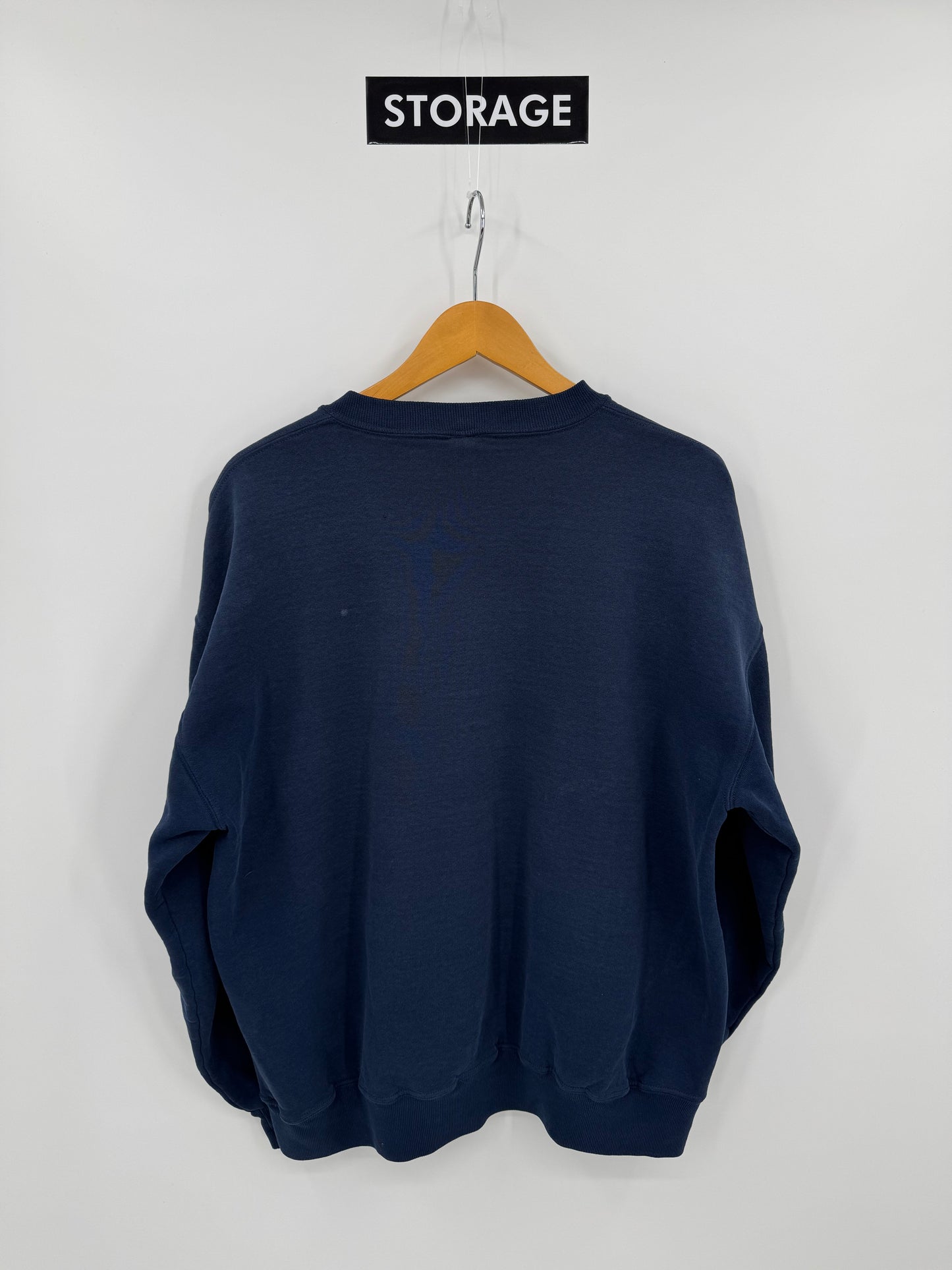 【古着】Russell Athletic 90s "STORAGE" Print Sweat Shirt