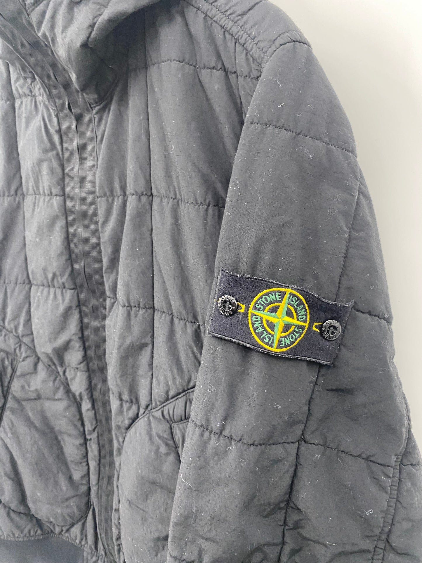 【中古】STONE ISLAND Reflective Weave Ripstop TC Jacket M