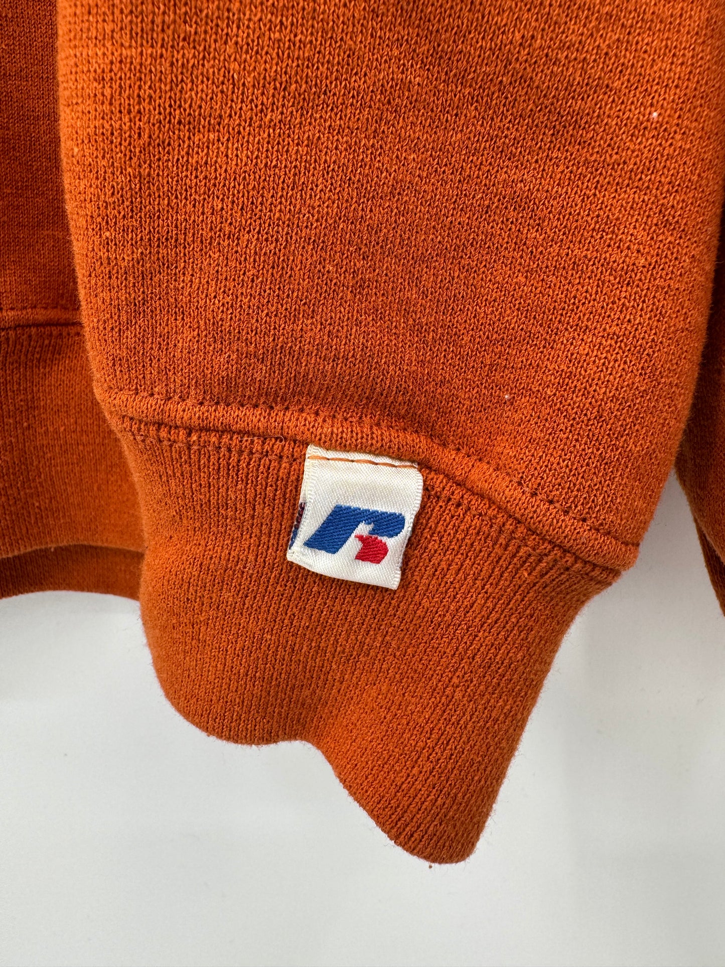 【古着】Russell Athletic 00s "STORAGE" Print Sweat Shirt