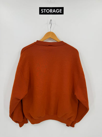 【古着】Russell Athletic 00s "STORAGE" Print Sweat Shirt