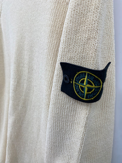 【中古】STONE ISLAND Mock Neck Knit Sweater L