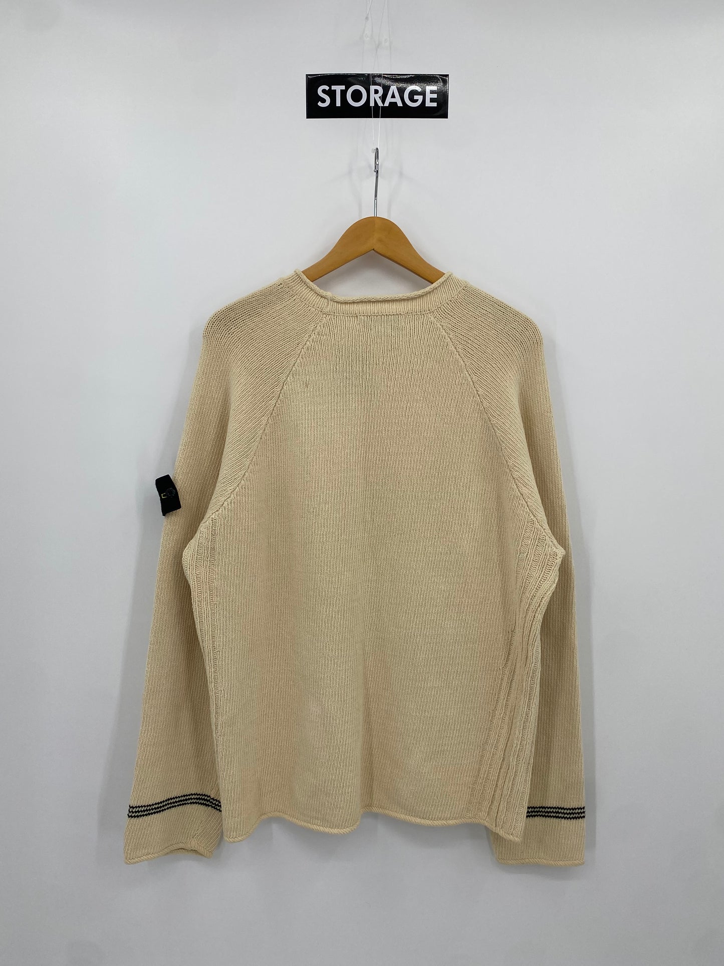 【中古】STONE ISLAND Mock Neck Knit Sweater L