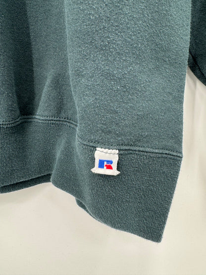 【古着】Russell Athletic 90s "STORAGE" Print Sweat Shirt