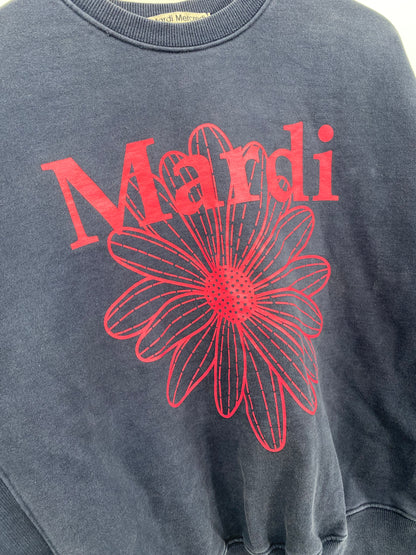 【古着】Mardi Mercredi FROWER MARDI Sweat Shirt