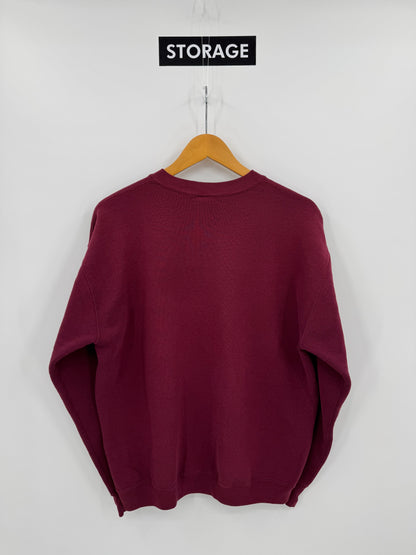 【古着】Russell Athletic 90s "STORAGE" Print Sweat Shirt