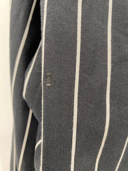 【古着】BALENCIAGA stripe design Shirt L