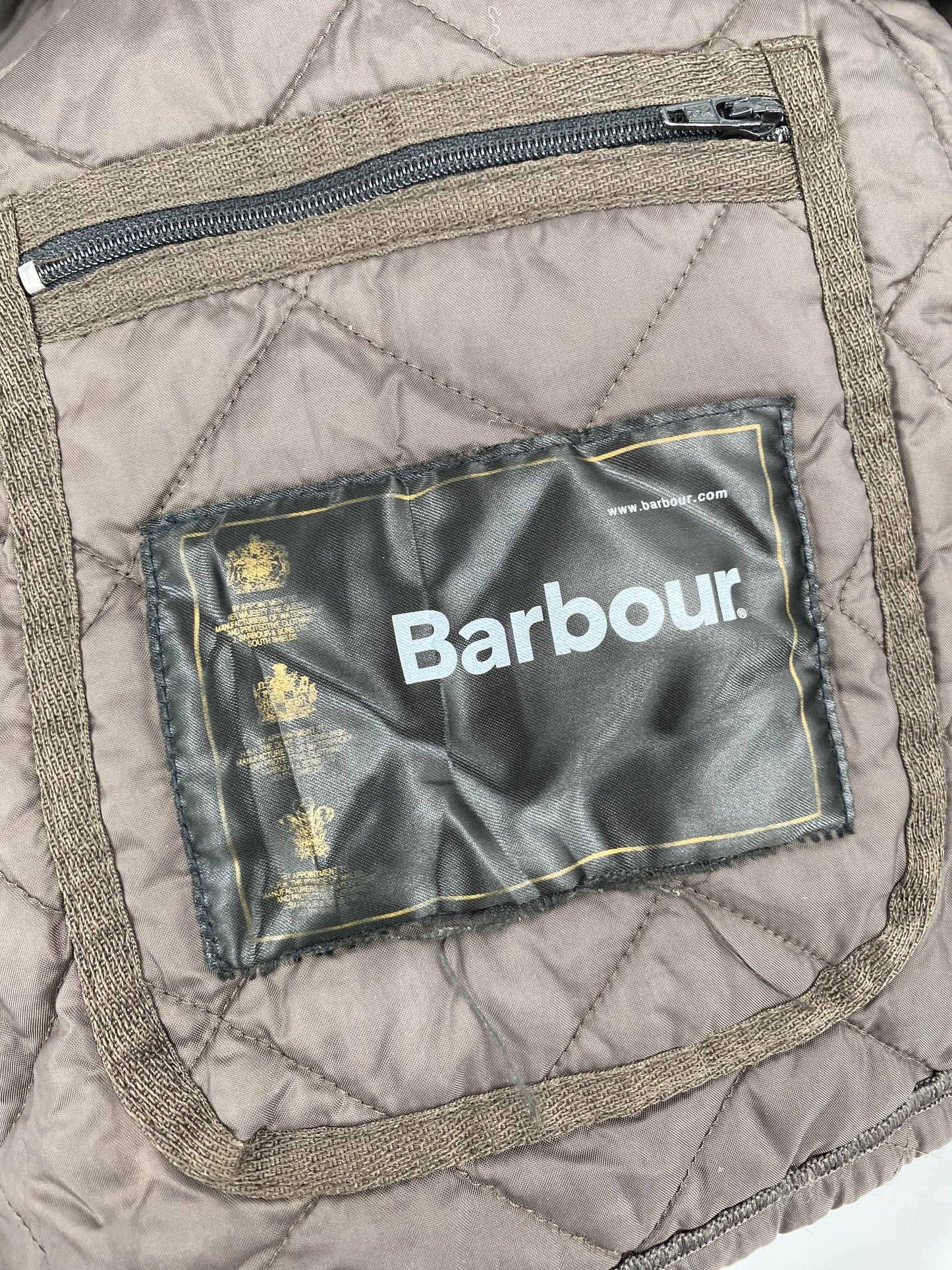 【古着】Barbour Heritage Liddesdale Quilt Jacket L