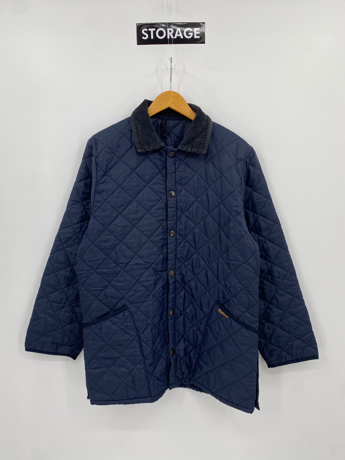 【古着】Barbour Quilt Jacket XS