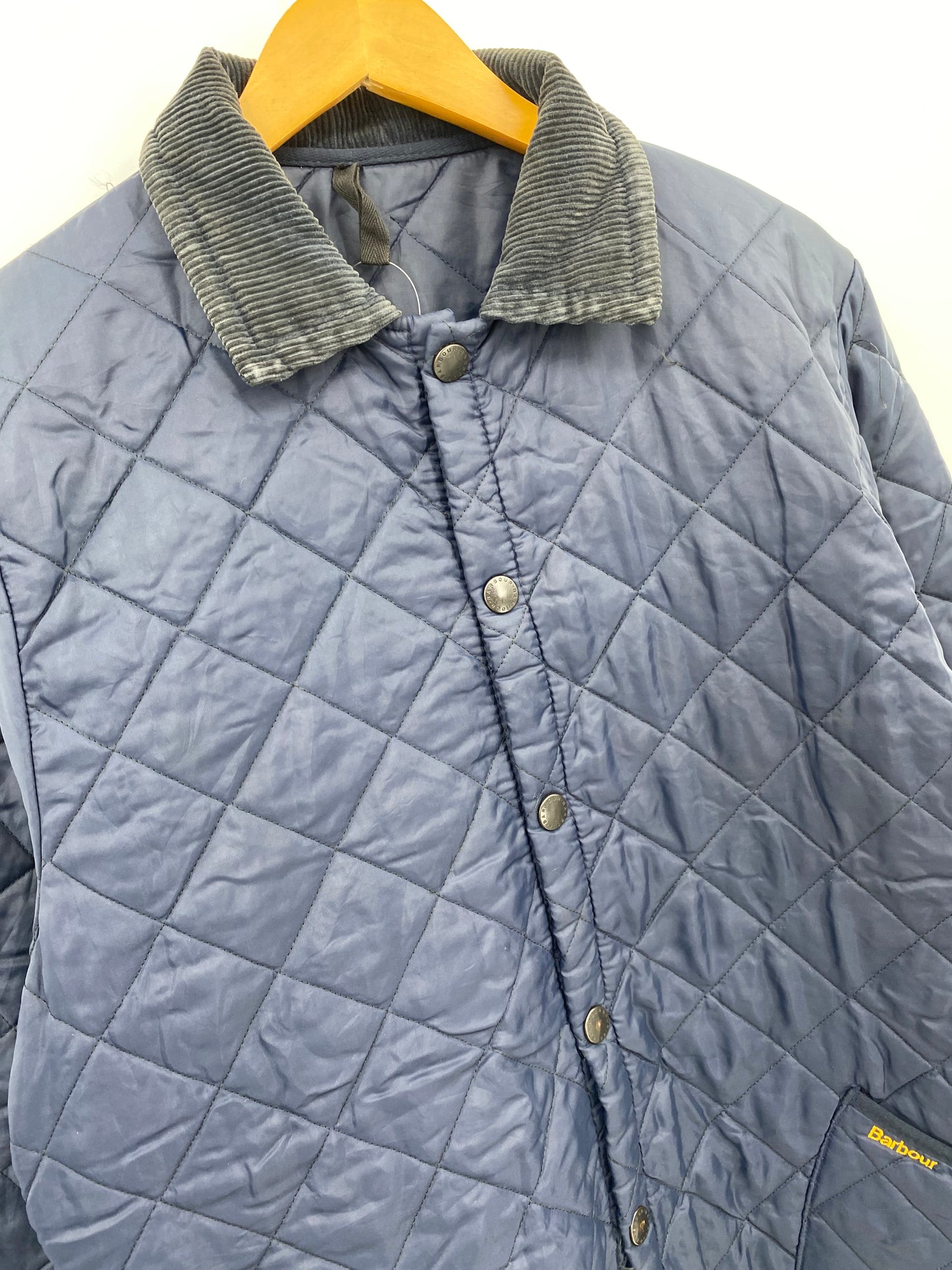 【古着】Barbour Quilt Jacket XS