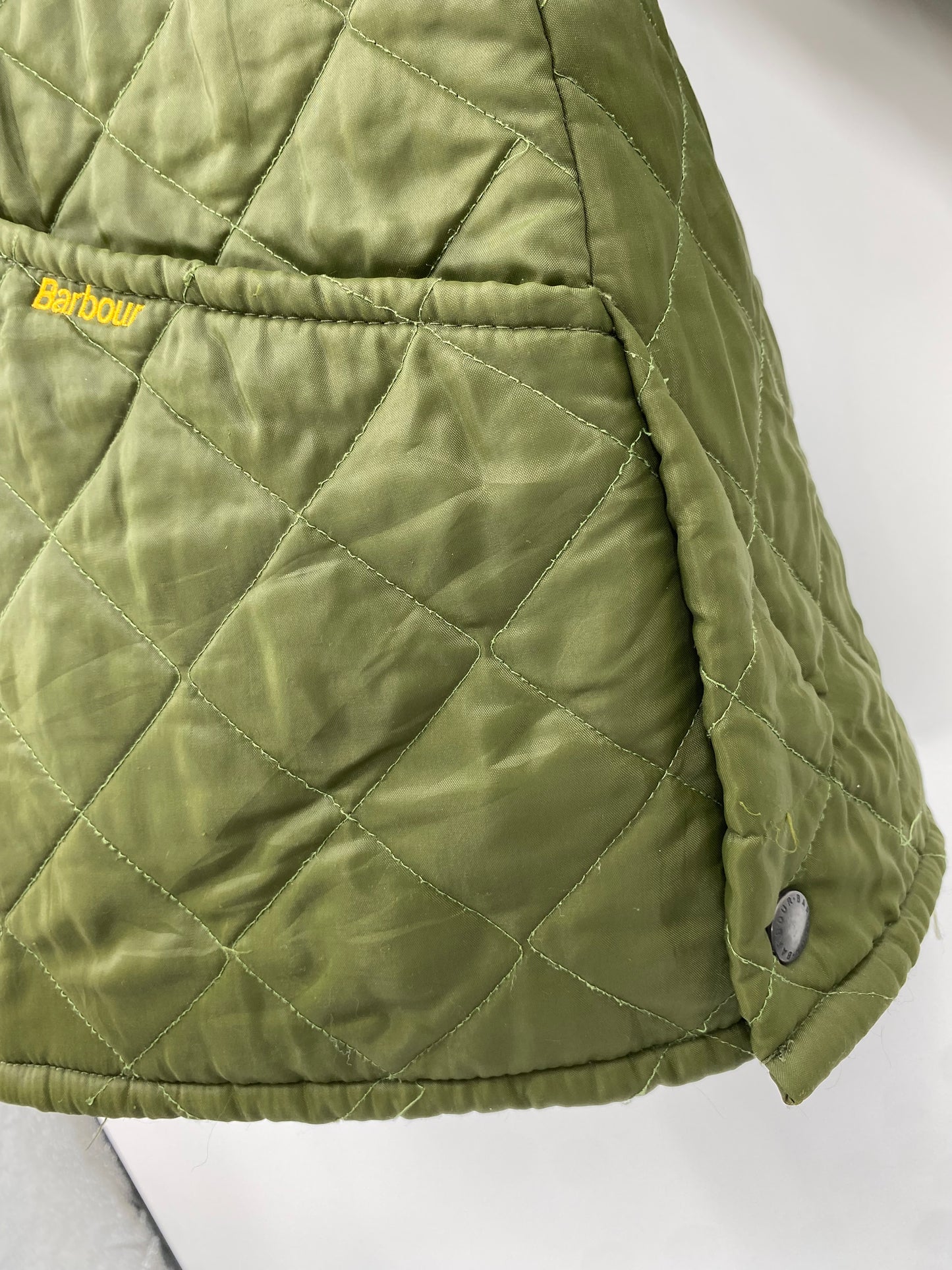 【古着】Barbour Quilt Jacket L