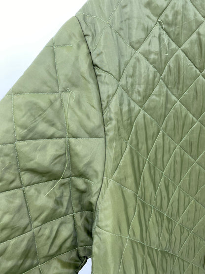 【古着】Barbour Quilt Jacket L