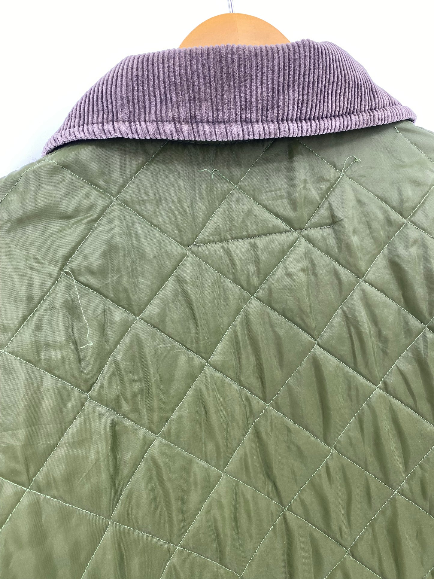 【古着】Barbour Quilt Jacket L