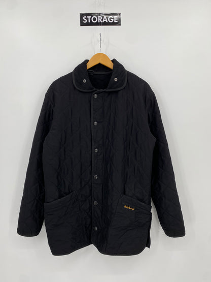 【古着】Barbour Microfibre Polarquilt Long Jacket