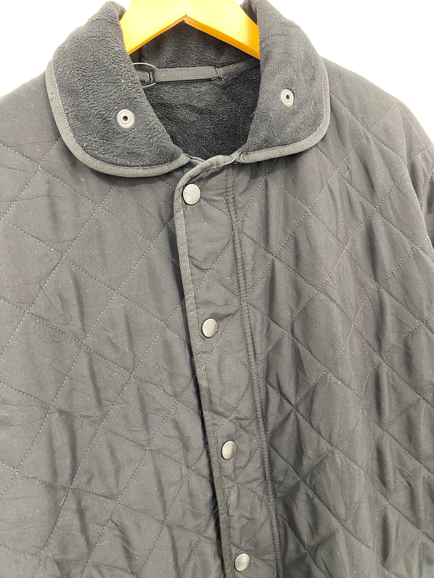 【古着】Barbour Microfibre Polarquilt Long Jacket