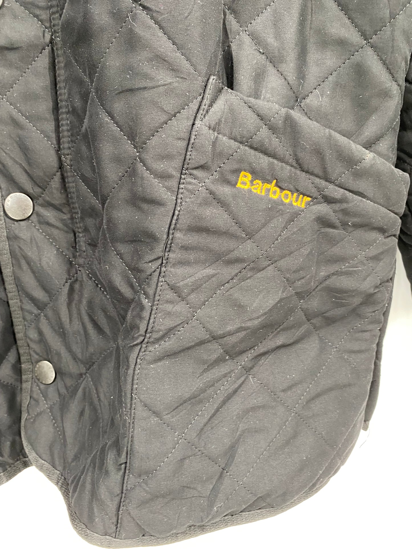 【古着】Barbour Microfibre Polarquilt Long Jacket