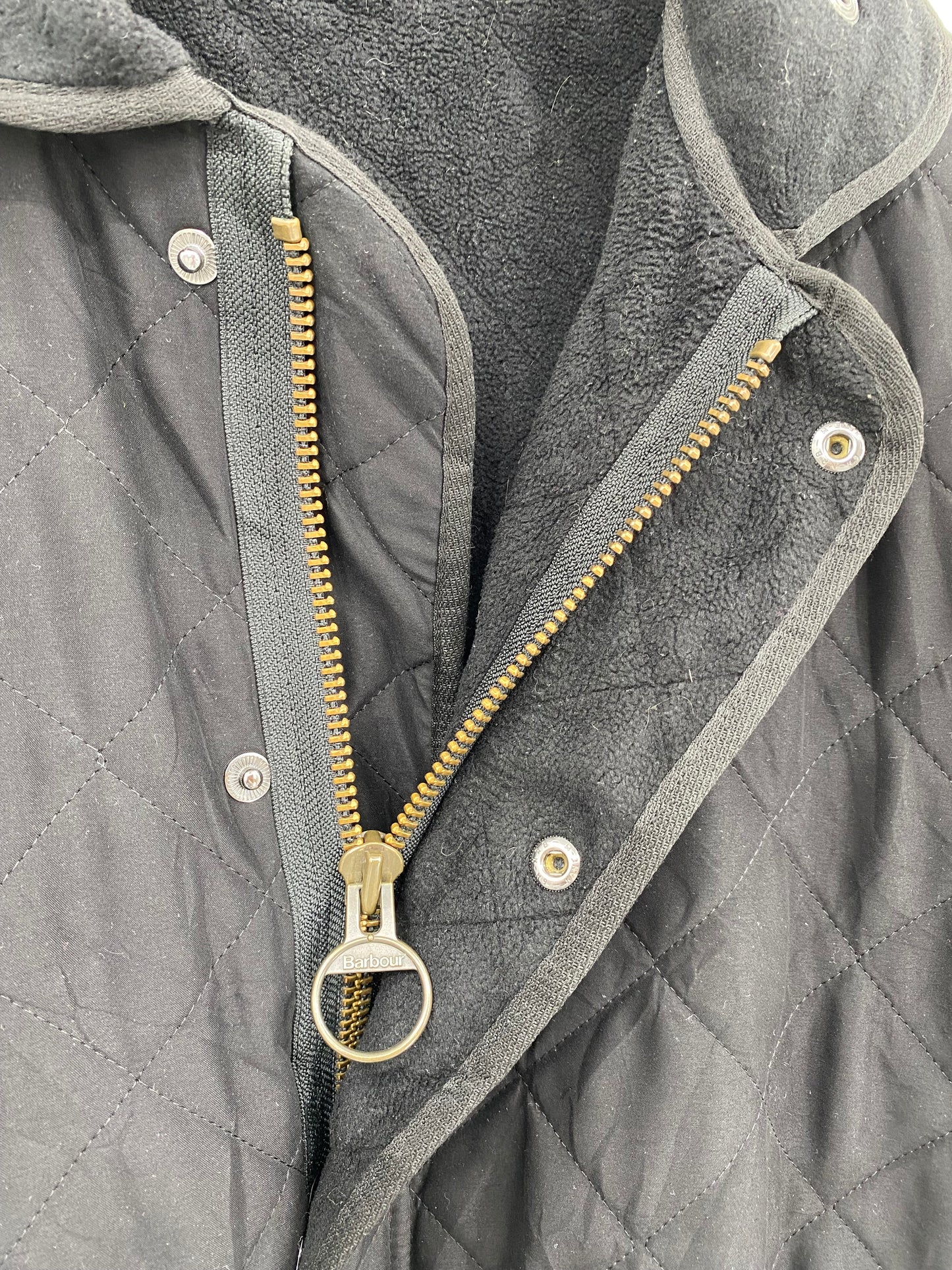 【古着】Barbour Microfibre Polarquilt Long Jacket
